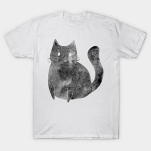 Cute Black Cat T-Shirt